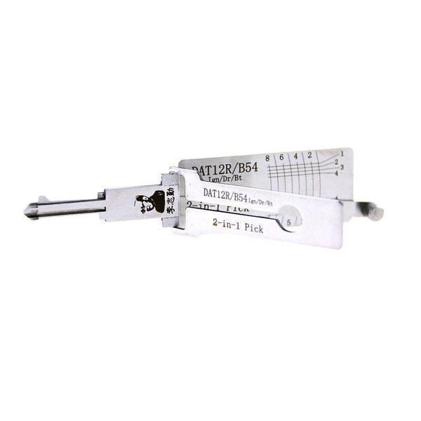 Original Lishi DAT12R X154 / B54 Isuzu Hino Heavy Truck 2-In-1 Pick- AG OLS-DAT12R-AG - main